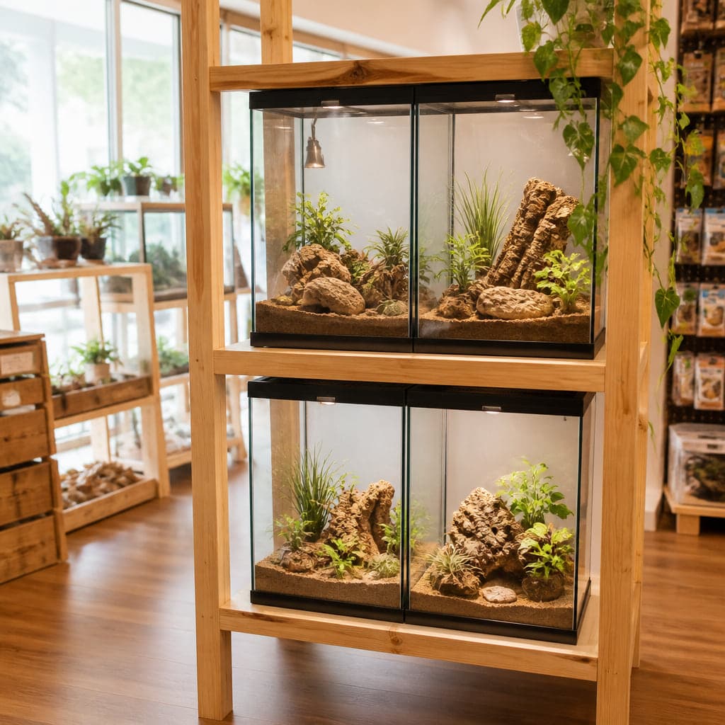 Das Terrarienregal